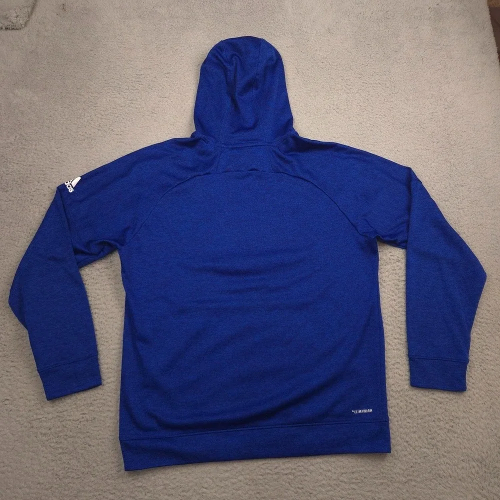 Adidas Little League World Series Hoodie Mens L Blue ClimaWarm Williamsport
